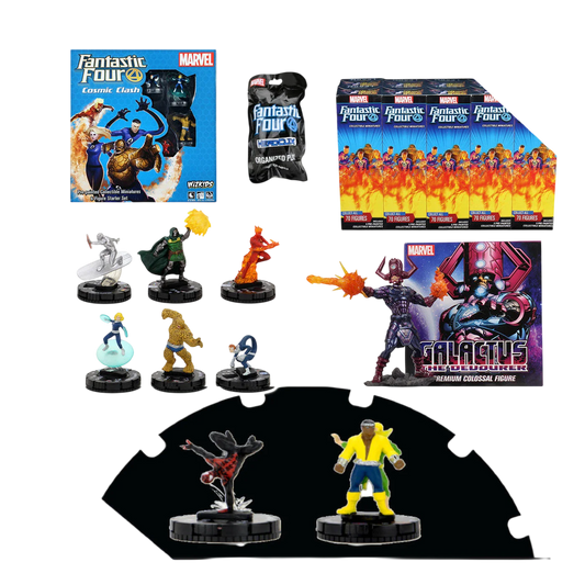 Marvel HeroClix - Fantastic 4 Set Bundle (New in Box)