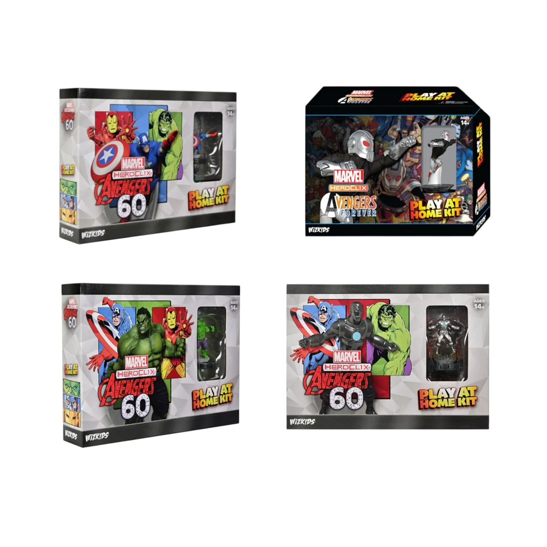 Marvel HeroClix - Play at Home Kit Bundle (2024) (Custom Painted)