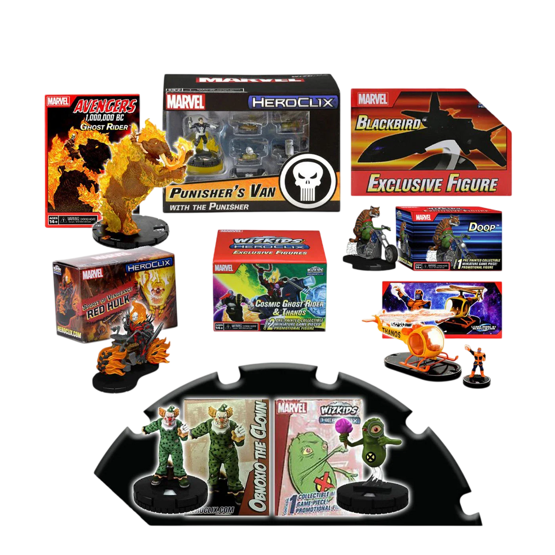 Marvel HeroClix: Vehicle Bundle (Prepainted)
