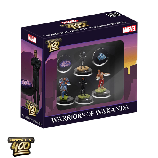 Marvel HeroClix 400: Warriors of Wakanda (New in Box)