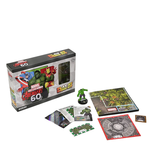 Marvel HeroClix: Avengers 60th Anniversary Play at Home Kit Hulk (Custom Painted)