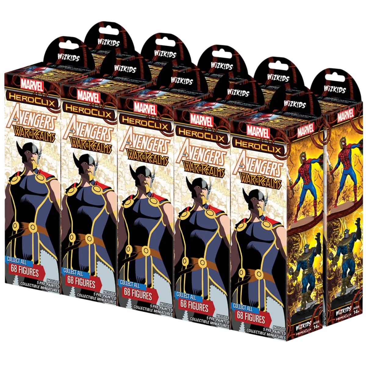 Marvel HeroClix: Avengers War of the Realms Booster Brick (Prepainted)