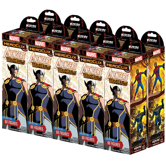 Marvel HeroClix: Avengers War of the Realms Booster Brick (New in Box)