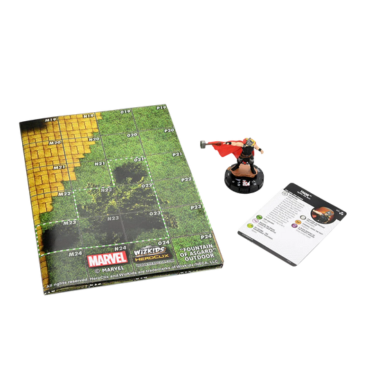 Marvel HeroClix: Avengers War of the Realms Play at Home Kit (Prepainted)