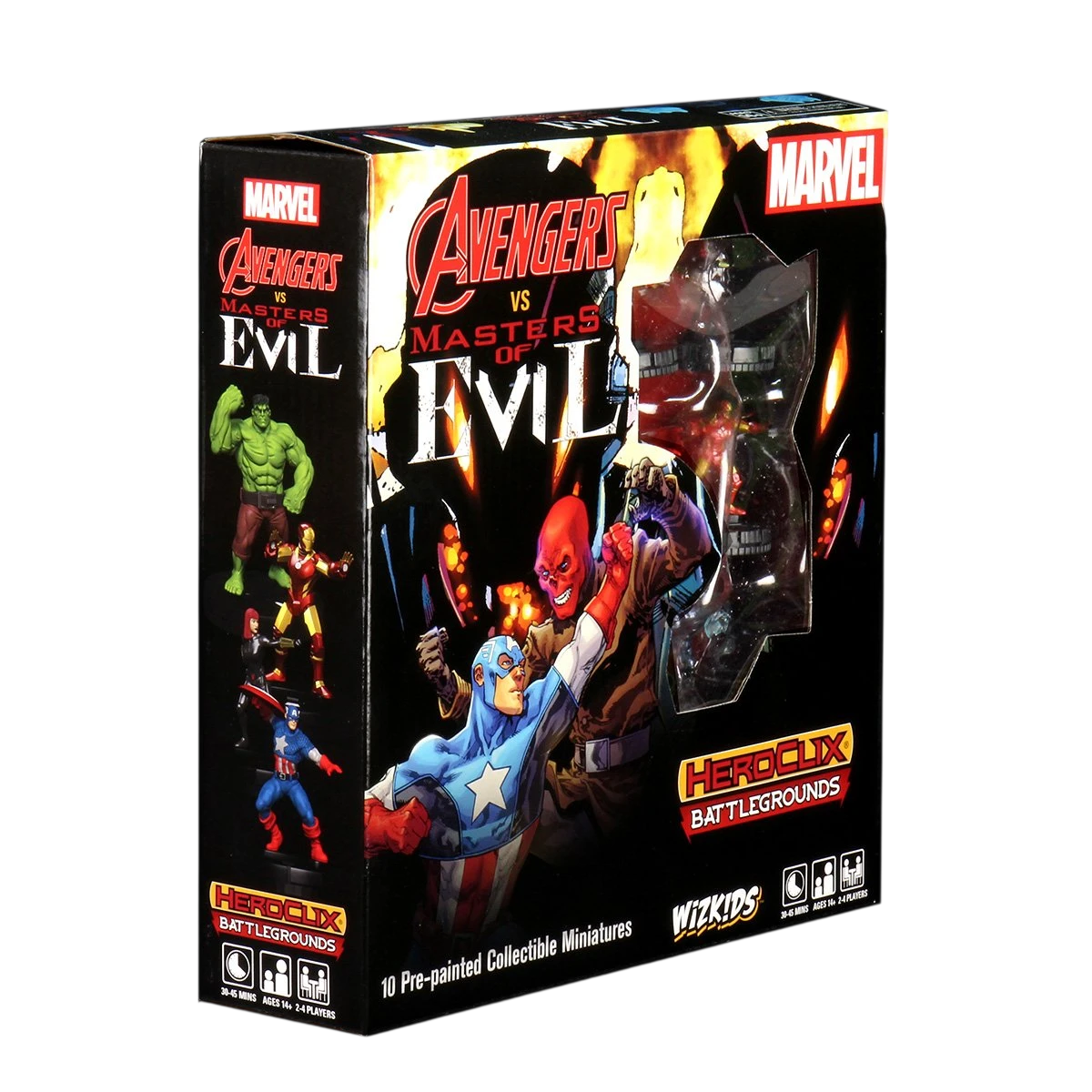 Marvel HeroClix Battlegrounds: Avengers vs Masters of Evil (Prepainted)