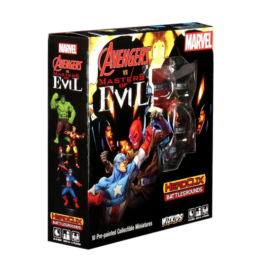 Marvel HeroClix Battlegrounds: Avengers vs Masters of Evil (Prepainted)