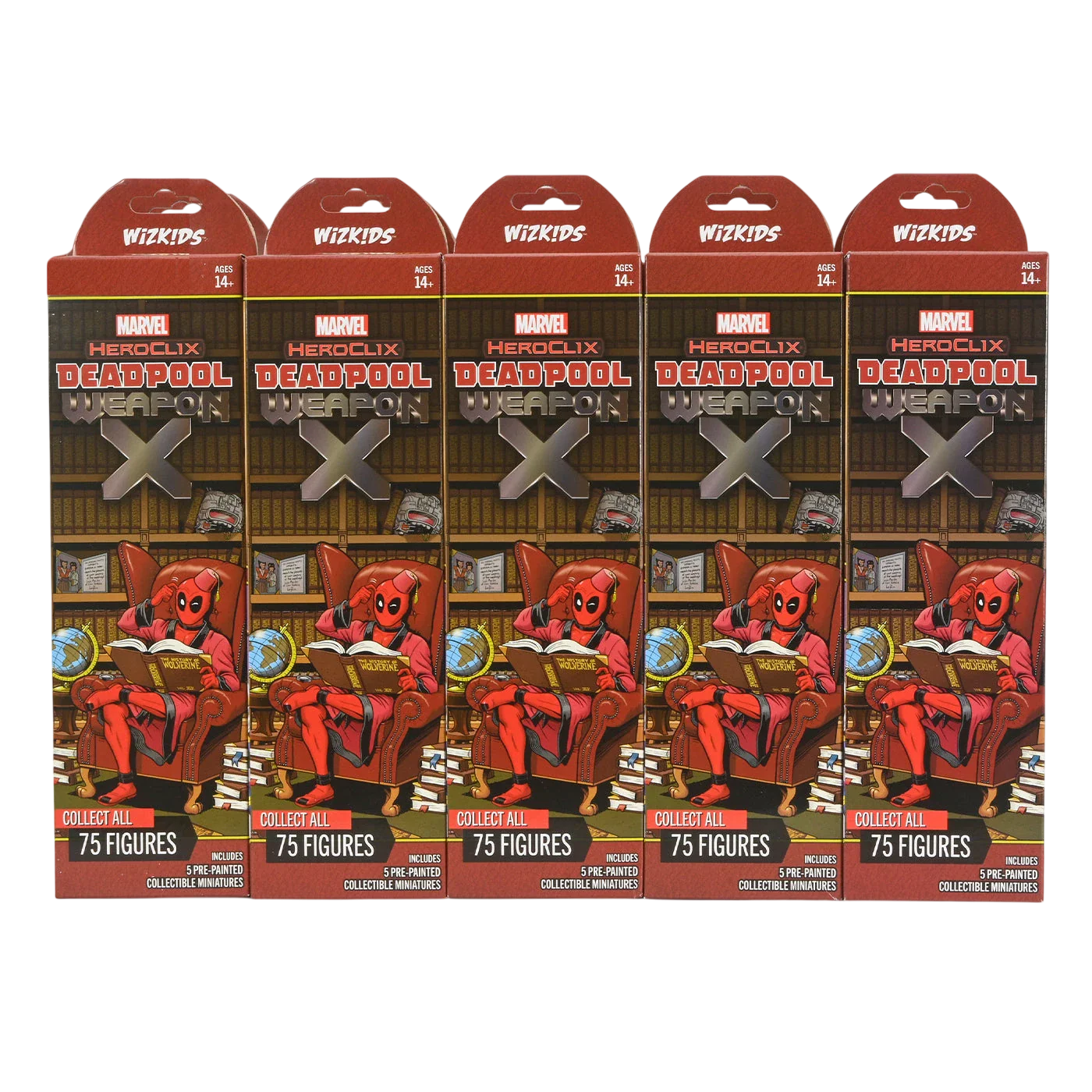 Marvel HeroClix: Deadpool Weapon X Booster Brick (New in Box)