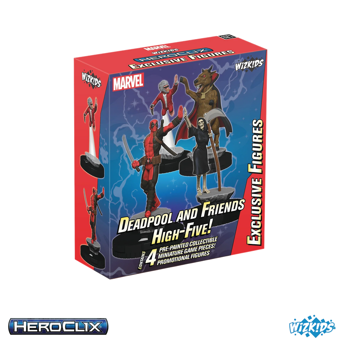Marvel HeroClix: Deadpool and Friends High-Five! (Custom Painted)