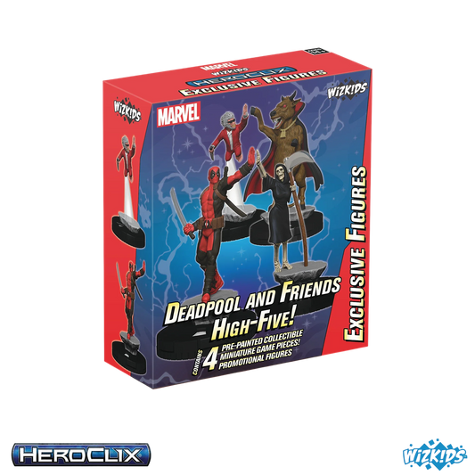 Marvel HeroClix: Deadpool and Friends High-Five! (Custom Painted)