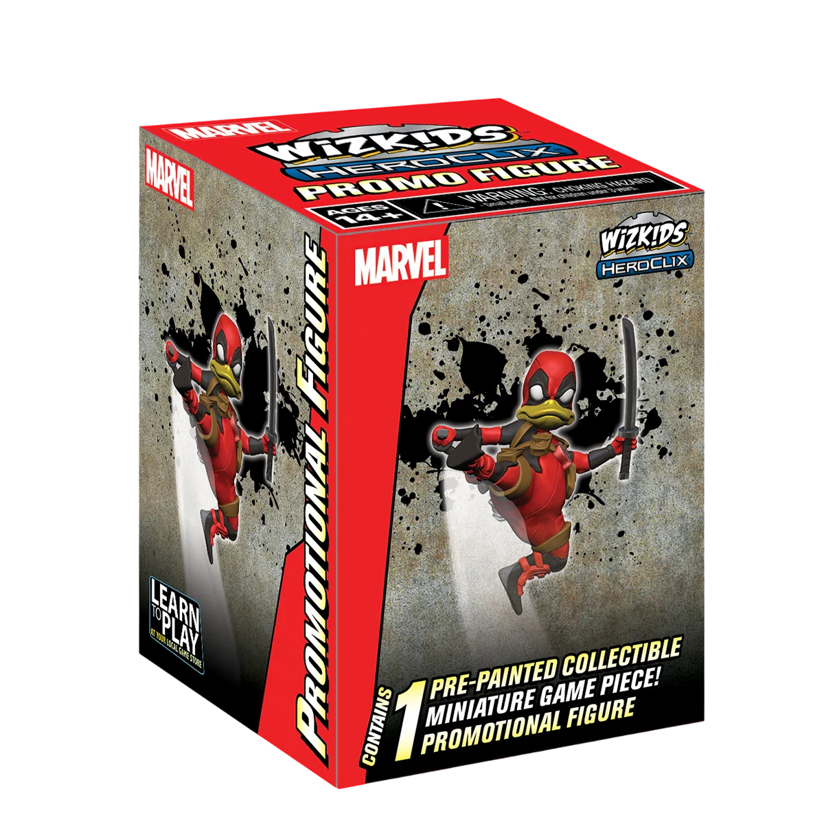 Marvel HeroClix: Deadpool the Duck (Custom Painted) (Assembled)