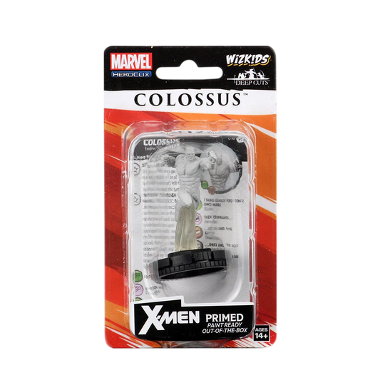 Marvel HeroClix Deep Cuts Unpainted Miniatures: Colossus (New in Box)