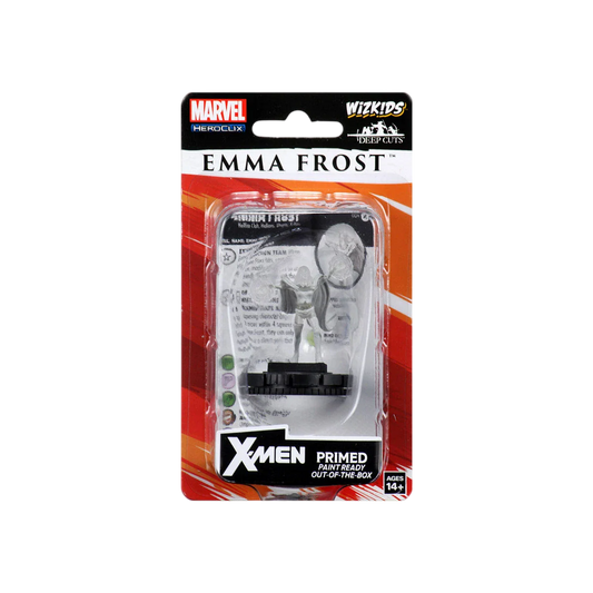 Marvel HeroClix Deep Cuts Unpainted Miniatures: Emma Frost (Unpainted)