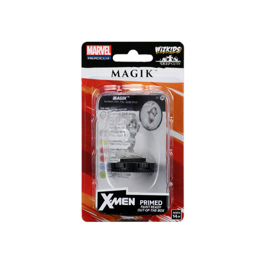 Marvel HeroClix Deep Cuts Unpainted Miniatures: Magik (Unpainted)
