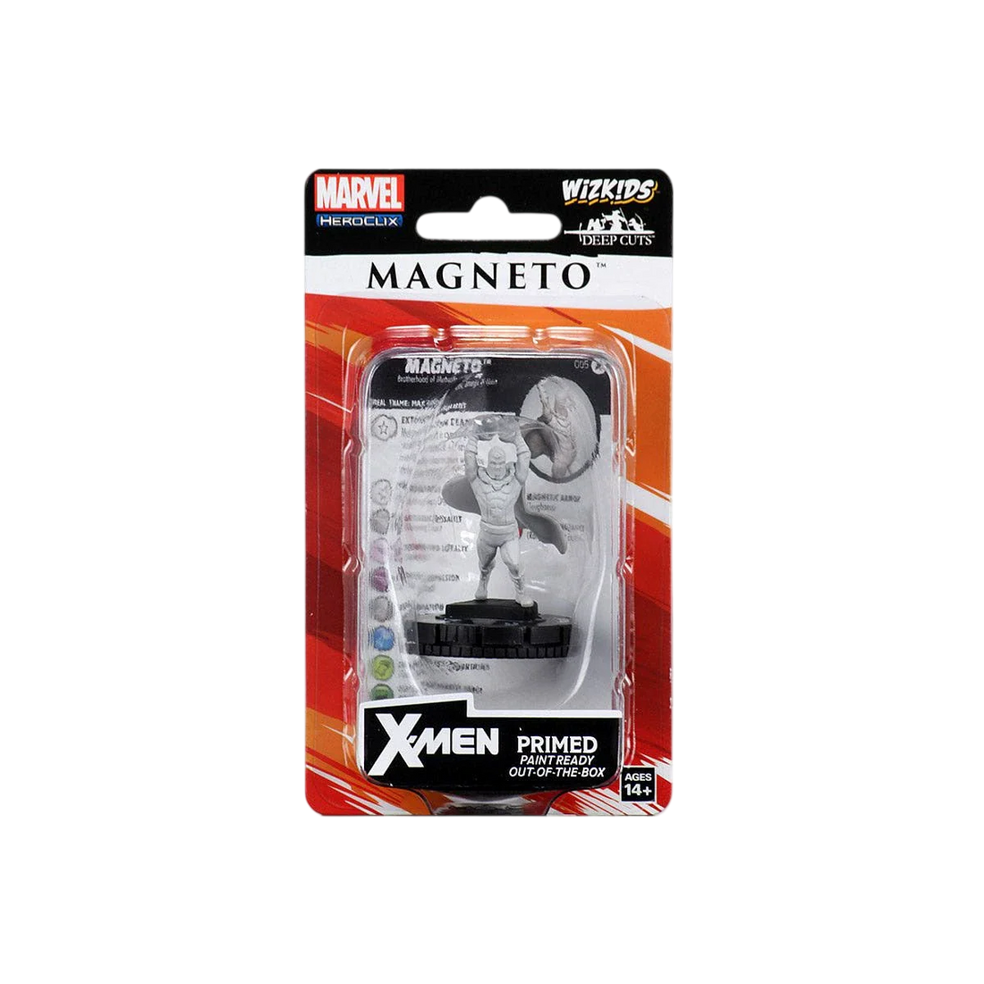 Marvel HeroClix Deep Cuts Unpainted Miniatures: Magneto (New in Box)