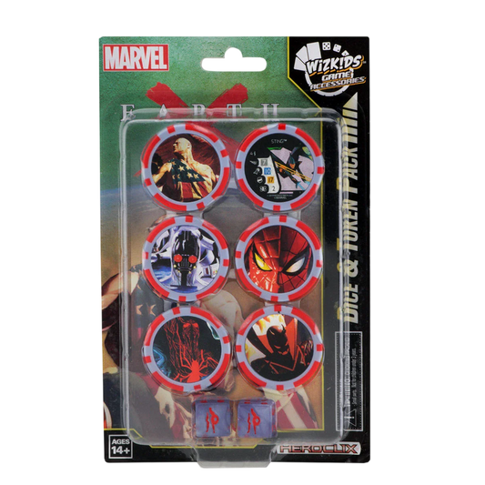 Marvel HeroClix: Earth X Dice and Token Pack (New in Box)