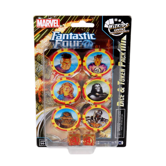 Marvel HeroClix: Fantastic Four Dice and Token Pack (New in Box)