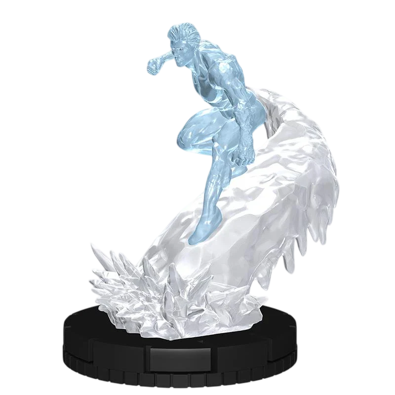 Marvel HeroClix: Iceman Exclusive (Custom Painted) (Assembled)