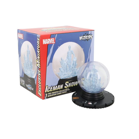 Marvel HeroClix: Iceman Snow Globe (Prepainted)
