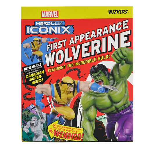 Marvel HeroClix Iconix: First Appearance Wolverine (New in Box)