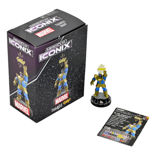 Marvel HeroClix Iconix: Thanos Snap! (Prepainted)