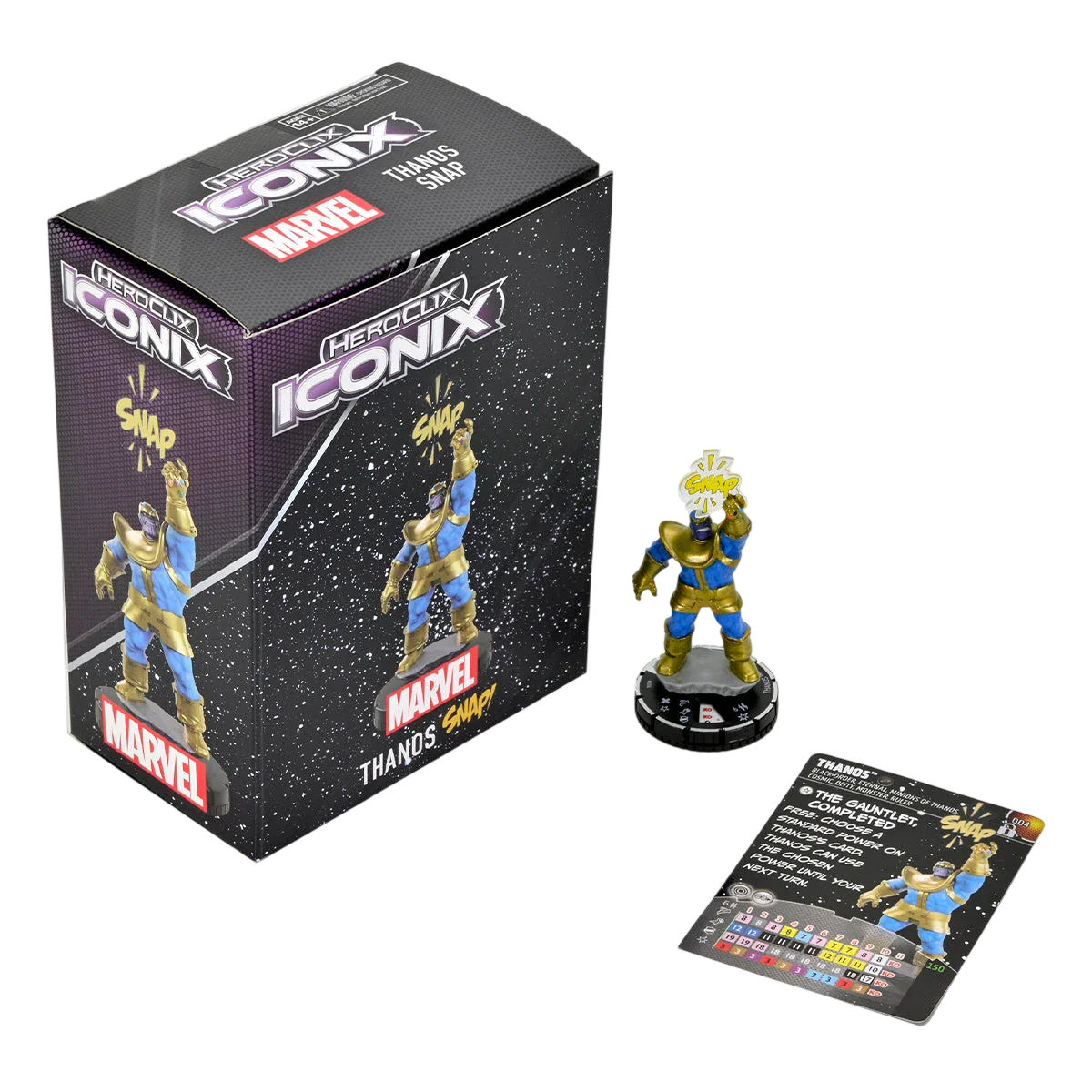 Marvel HeroClix Iconix: Thanos Snap! (New in Box)