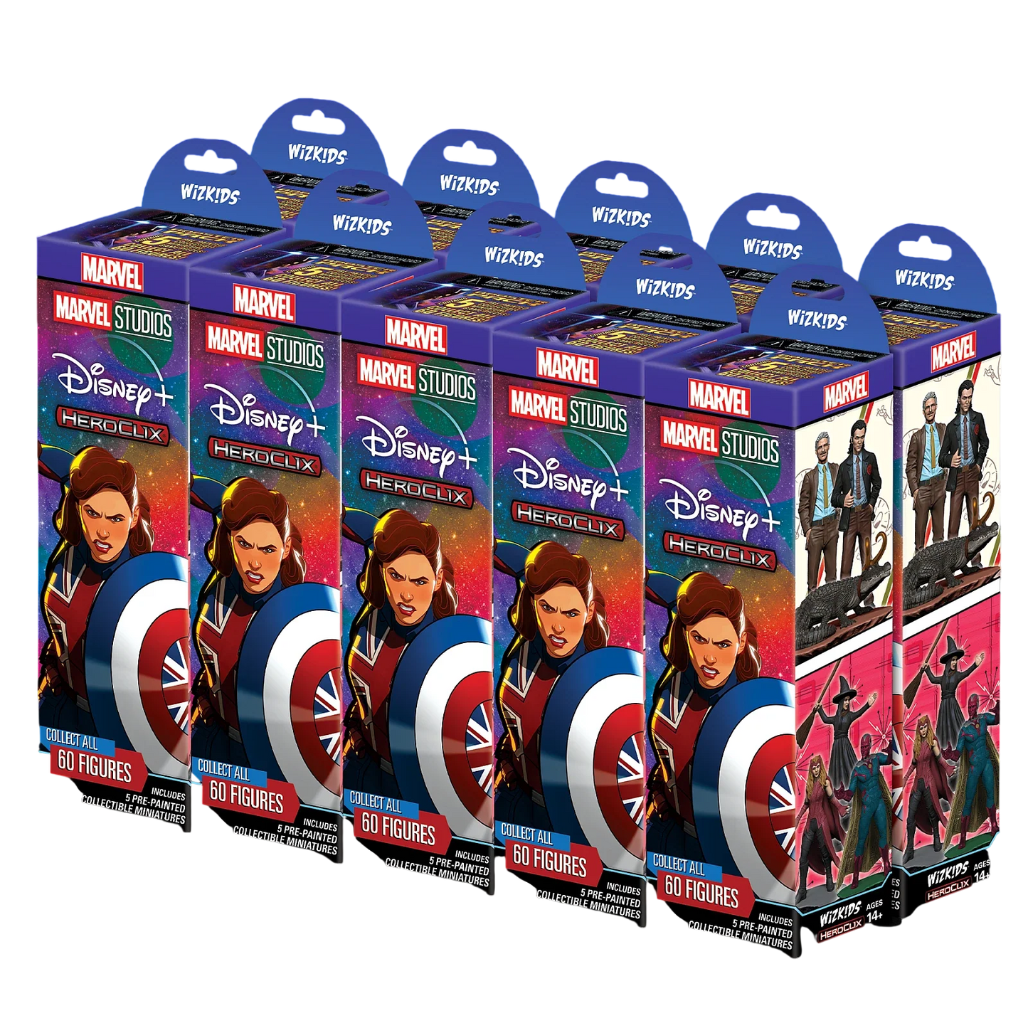 Marvel HeroClix: Marvel Studios Disney Plus Booster Brick (Prepainted)