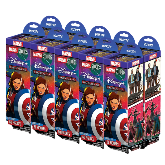 Marvel HeroClix: Marvel Studios Disney Plus Booster Brick (Prepainted)
