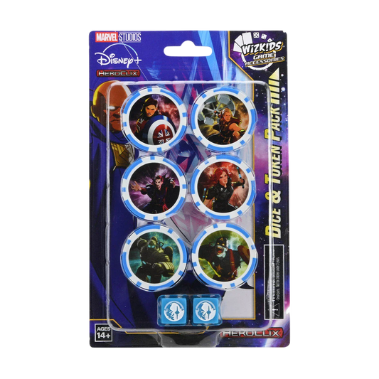 Marvel HeroClix: Marvel Studios Disney Plus Dice & Token Pack (New in Box)