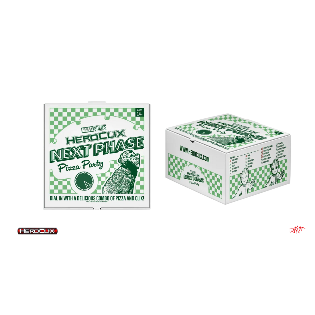 Marvel HeroClix: Marvel Studios Next Phase Pizza Party (She-Hulk) (Prepainted)
