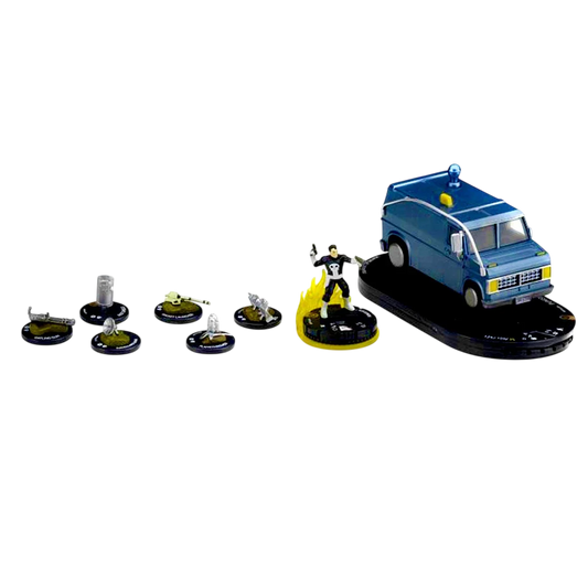 Marvel HeroClix: Punisher and Van (Prepainted)