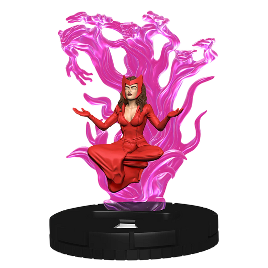 Marvel HeroClix: Scarlet Witch Promo Figure (Custom Painted) (Assembled)