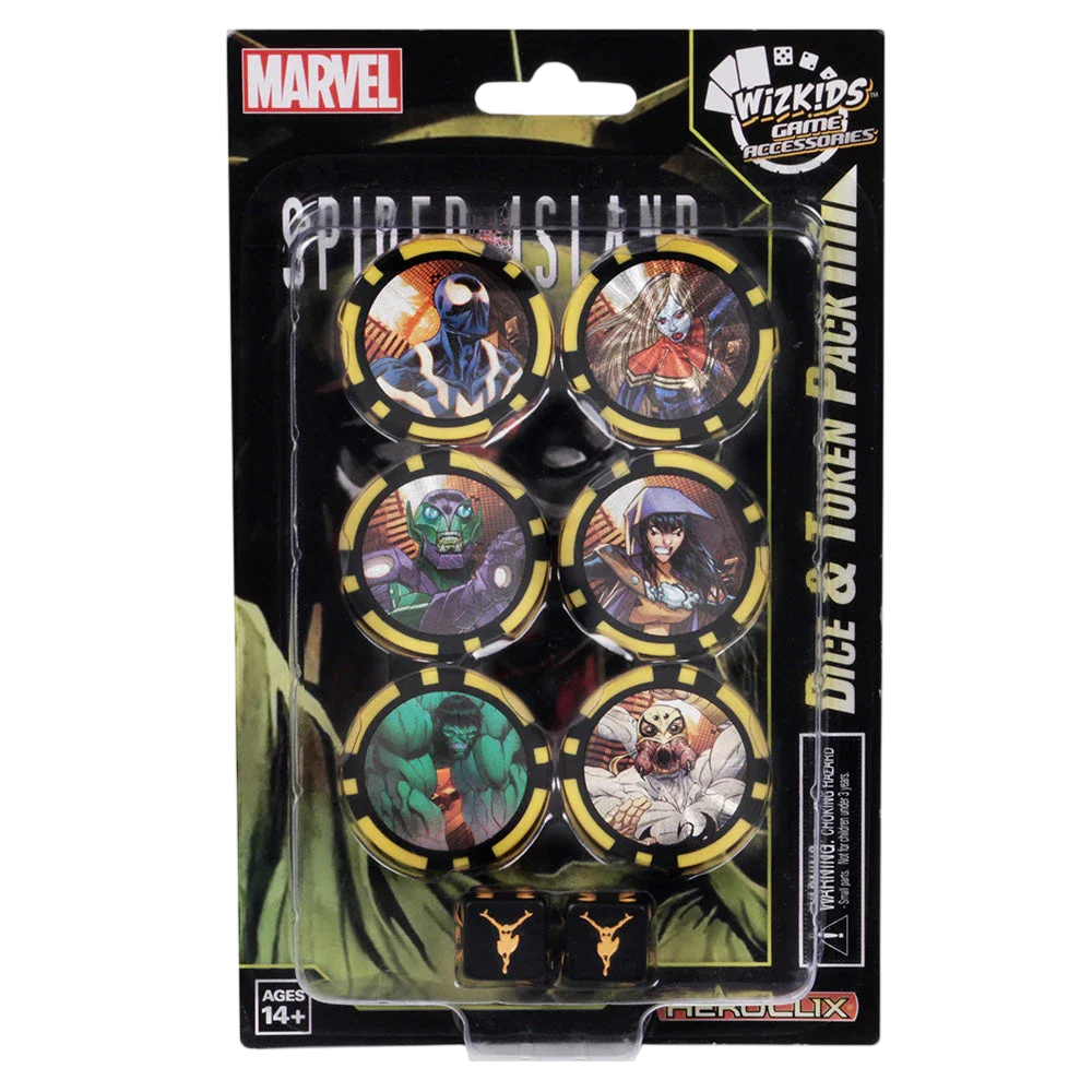 Marvel HeroClix: Secret Wars: Battleworld Dice & Token Pack (New in Box)