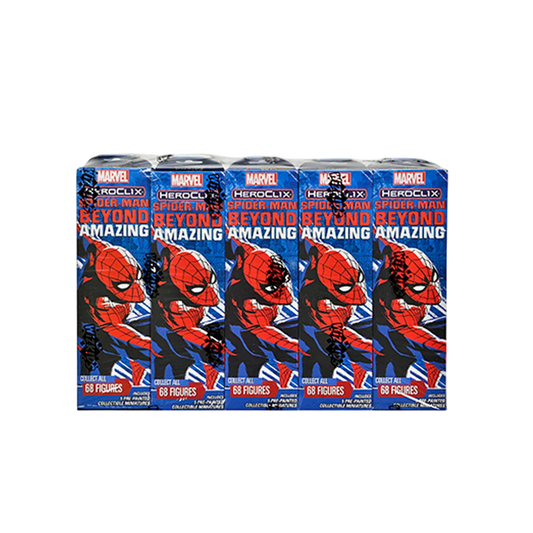 Marvel HeroClix: Spider-Man Beyond Amazing Booster Brick (Prepainted)