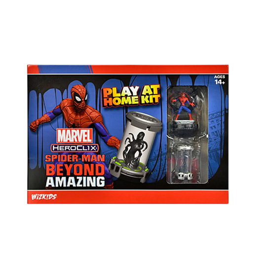 Marvel HeroClix: Spider-Man Beyond Amazing Play at Home Kit Peter Parker (Custom Painted)