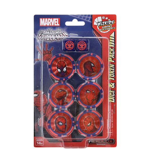 Marvel HeroClix: Spider-Man Dice & Token Pack (New in Box)