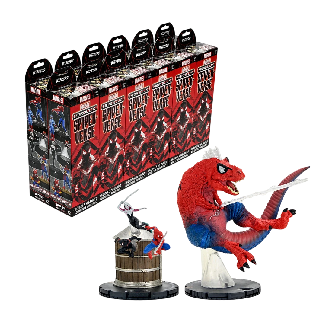 Marvel HeroClix: Spider-Verse Brick Bundle (Custom Painted)
