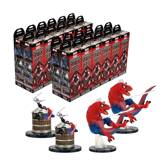 Marvel HeroClix: Spider-Verse Case Bundle (New in Box)