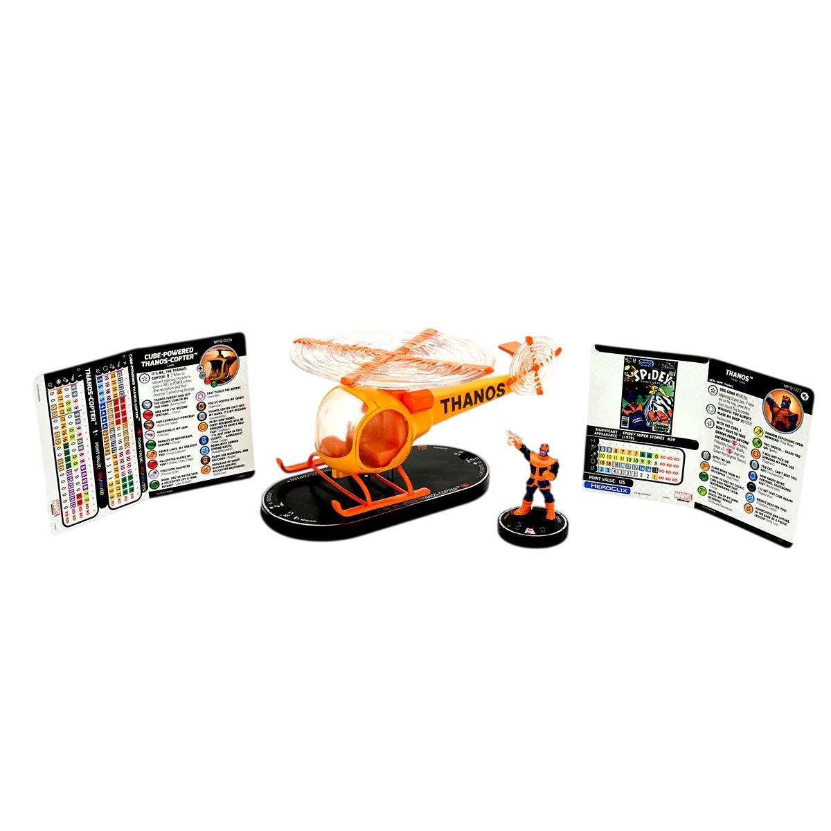 Marvel HeroClix: Thanos & Thanos-Copter (Prepainted)