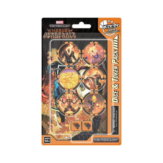 Marvel HeroClix: Wheels of Vengeance Dice and Token Pack (New in Box)
