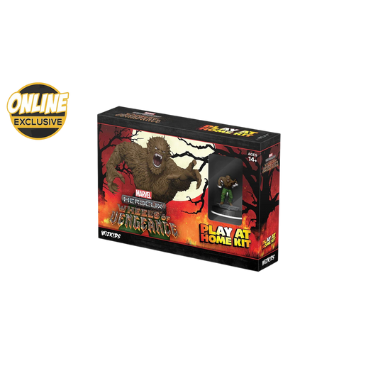 Marvel HeroClix: Wheels of Vengeance Play at Home Kit Werewolf by Night (Online Exclusive) (Prepainted)