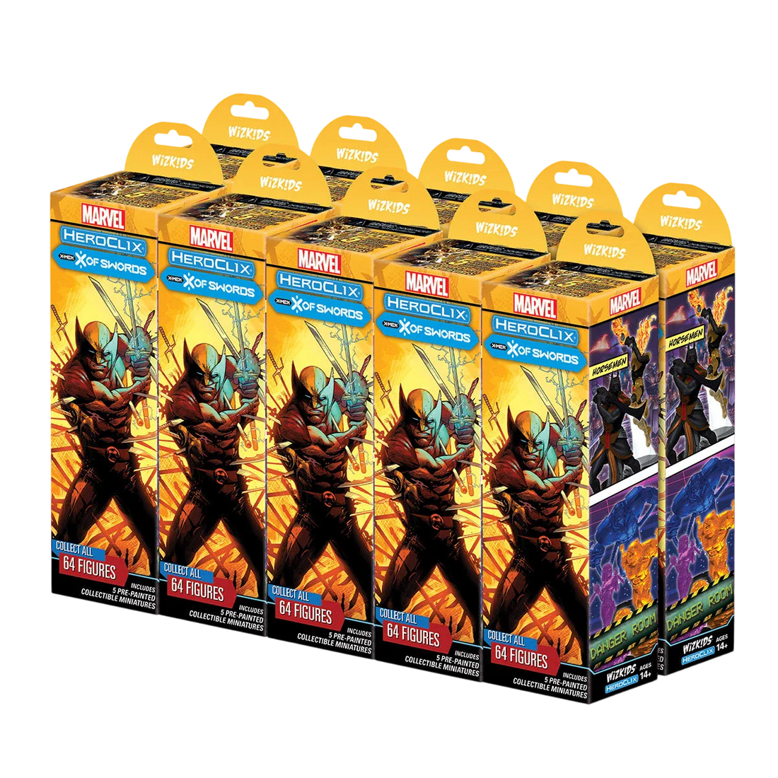 Marvel HeroClix: X-Men X of Swords Booster Brick (Prepainted)