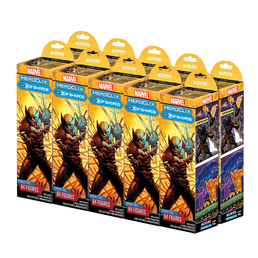 Marvel HeroClix: X-Men X of Swords Booster Brick (Prepainted)