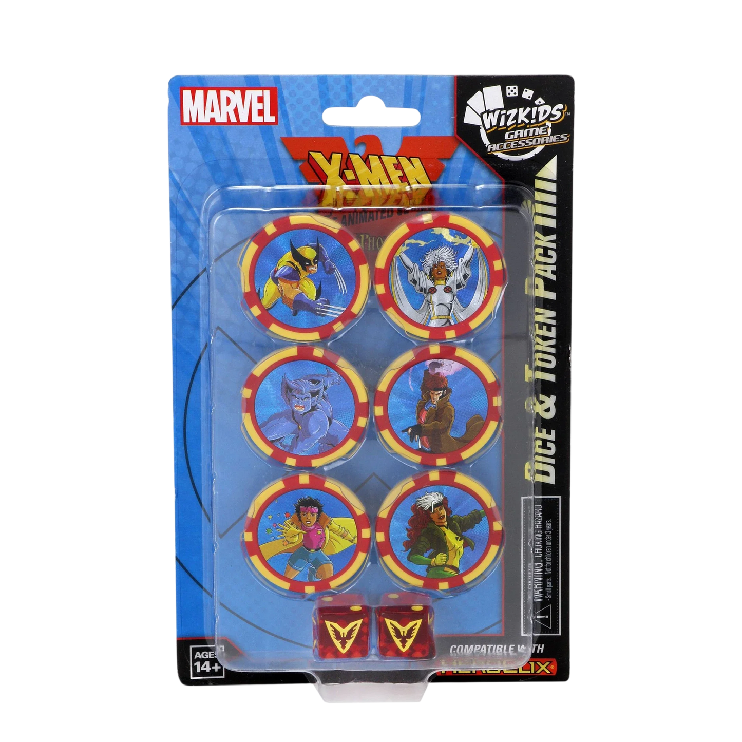 Marvel HeroClix: X-Men the Animated Series, the Dark Phoenix Saga Dice & Token Pack (New in Box)