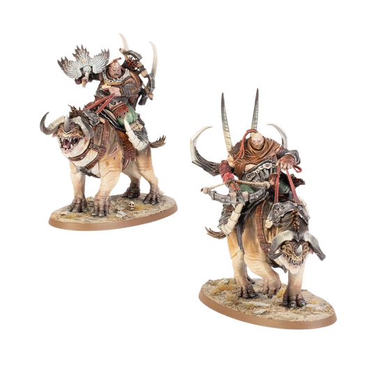 Maulbeast Raiders/Cavalry (Unpainted) (Assembled)