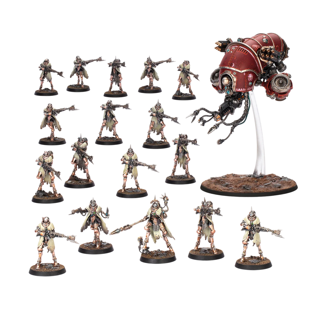 Mechanicum Skitarii Battle Group (Unpainted) (Assembled)