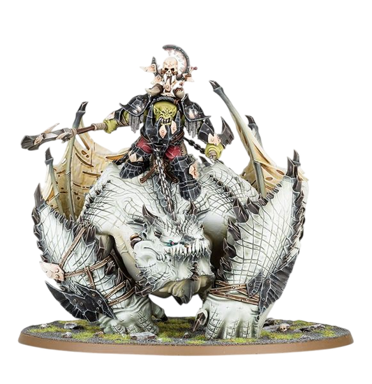 Megaboss on Maw-Krusha (Custom Painted) (Assembled)