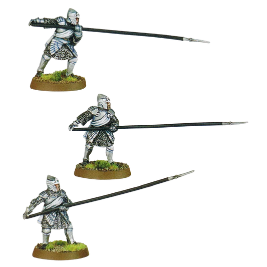 Men-at-Arms of Dol Amroth (Custom Painted) (Assembled)