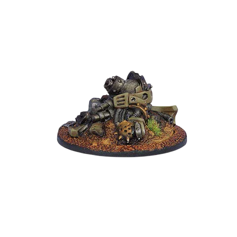 Mercenary Light Warjack Wreck Marker (Unpainted) (Assembled)