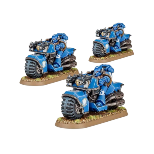 Space Marines Bike Squad (New on Sprue)