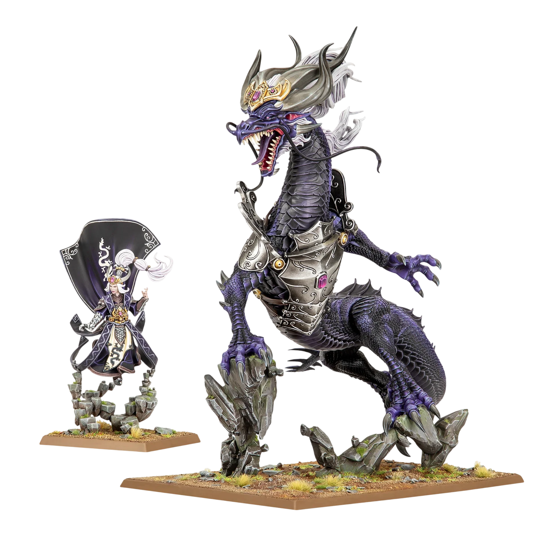 Miao Ying, the Storm Dragon (Unpainted) (Assembled) from Warhammer: The Old World